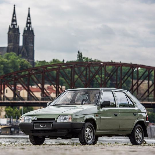 Der Skoda Favorit darf seit diesem Jahr ein H-Kennzreichen tragen.(Bild:  Skoda)
