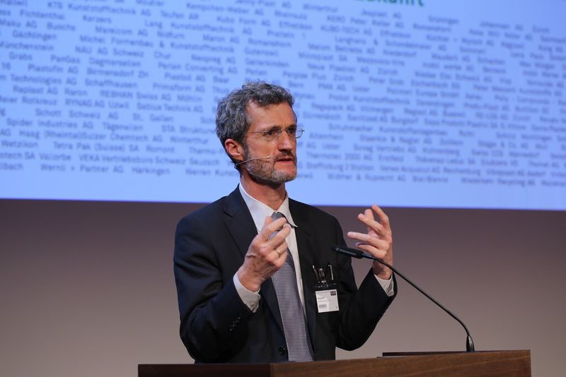Georg Kell, Executive Director UN Global Compact referierte über das Thema «Der United Nations Global Compact- ist Nachhaltigkeit Unternehmensangelegenheit&gamma;» (Bild: SMM)