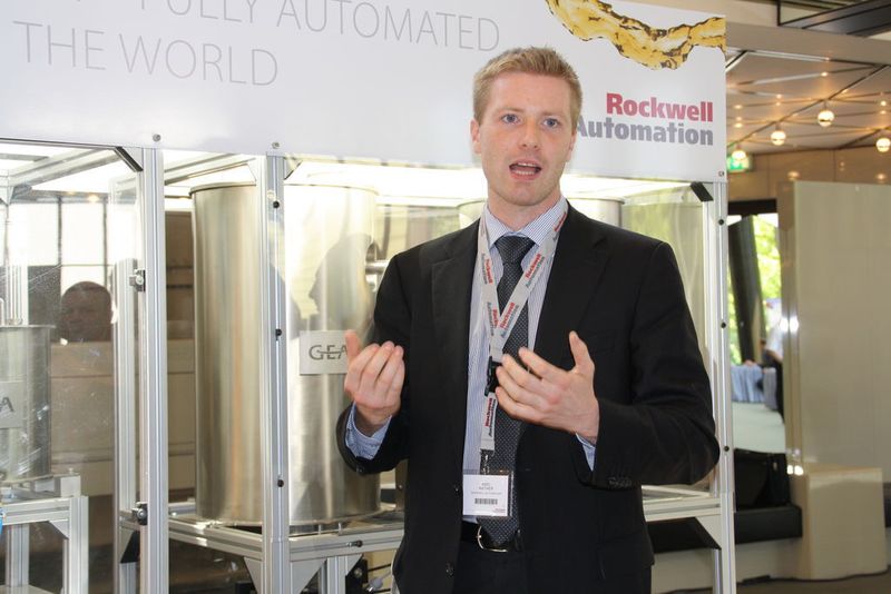„Mit der Brauerei wollen wir demonstrieren, wie offen und flexibel Rockwell ist“, so Alex Kather von Rockwell Automation. (Archiv: Vogel Business Media)