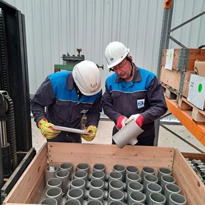 EDL übernahm auch die Verantwortung für die Lagerwirtschaft des Projekts.(Bild:  EDL Anlagenbau)