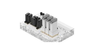 Diffusion Bonded Manifolds: Präzise Fluidik-Lösungen für Labor- und Medizintechnik. (Bild: Festo)