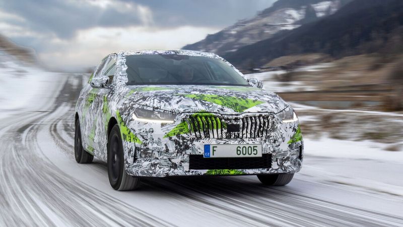 Motorisiert wird der Fabia nur mit Benzinern. Deren Leistungsband streckt sich in fünf Stufen von 65 bis zu 150 PS.  (Bild: Skoda)