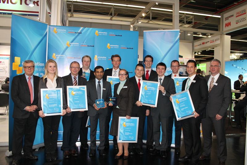 automation app award 2012: Unter den 12 appgefahrensten Apps der Automation wurden am 28. November auf der SPS IPC Drives die 3 besten Apps aus 3 Kategorien gekürt. (Kunze/elektrotechnik)