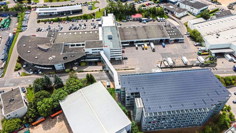 Der Hauptbetrieb der Widmann-Gruppe in Aalen.(Bild:  Widmann)