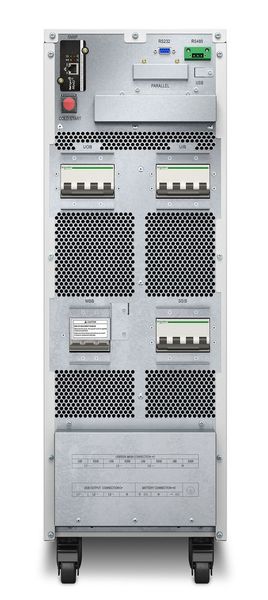 „Easy UPS 3S“ für 40 kVA von der Rückseite (Schneider Electric)