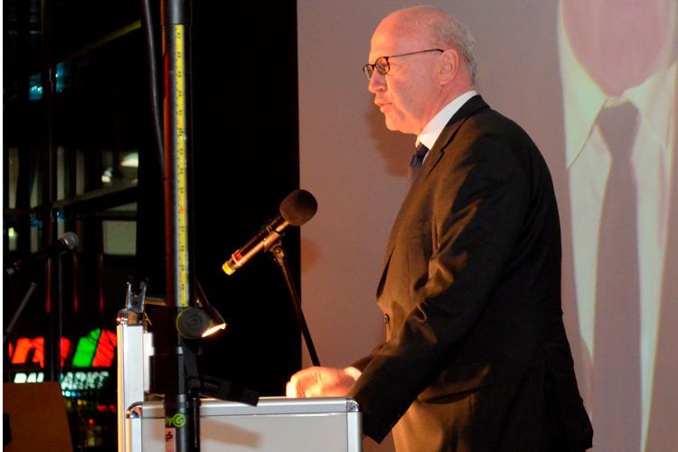 Ralf Ross, Direktor Finanz, Sales, Marketing und Aftersales Deutschland, bekräftigte in seiner Ansprache den Fortbestand des Werkes in Eisenach. (Bild: Rehberg / »kfz-betrieb«)