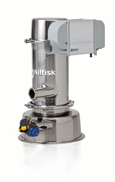 Die pneumatisch betriebene Produktförderanlage PCC 12 HP soll Rohstoffe effizient, umweltschonend, staubfrei und hygienisch vom Lagerbehälter in die Verpackungsmaschine befördern. (Bild: Press'n'Relations)