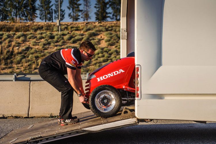 Dort musste er zeigen, ob er den Erwartungen gerecht werden konnte. (Foto: Honda)