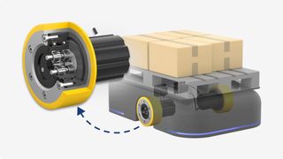 Der IMS.Dualdrive ist ein differenzielles Antriebssystem für AGVs. (Bild: IMS Gear)