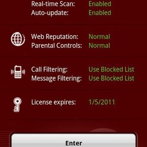 Die Übersicht von Trend Micro Mobile Security for Android gibt genaue Informationen über den Sicherheitsstatus.