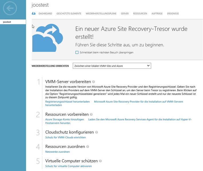 Abb. 6: Mit Azure Site Recovery können Unternehmen die Hyper-V-Replikation besser absichern und für Hochverfügbarkeit sorgen. (Bild: Microsoft)