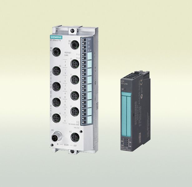 Bild 3: Beide Mastermodule ermöglichen mit je vier IO-Link-Kanälen den Anschluss von bis zu vier IO-Link-zertifizierten Geräten (Bild: Siemens)
