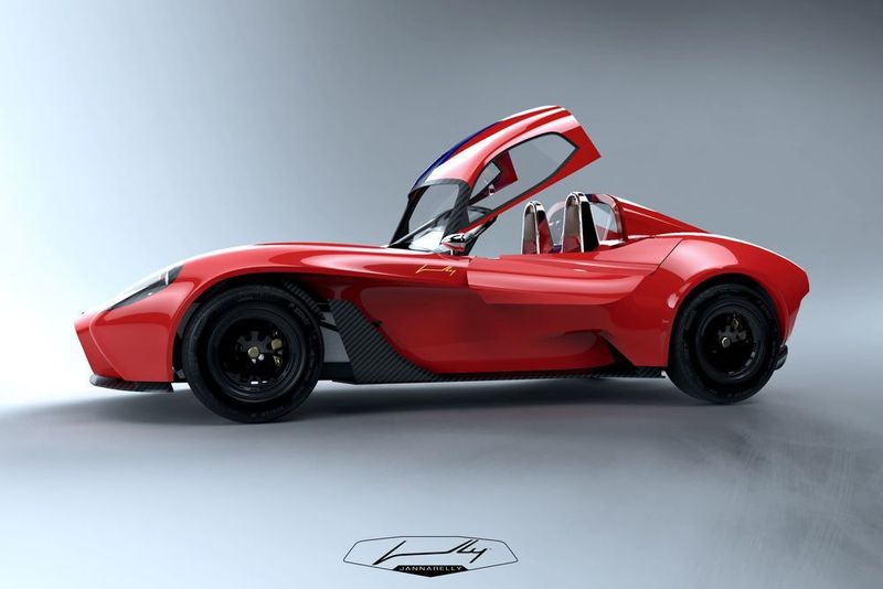 Jannarelly will seinen Roadster Design-1 auch mit Hardtop anbieten. (Jannarelly)