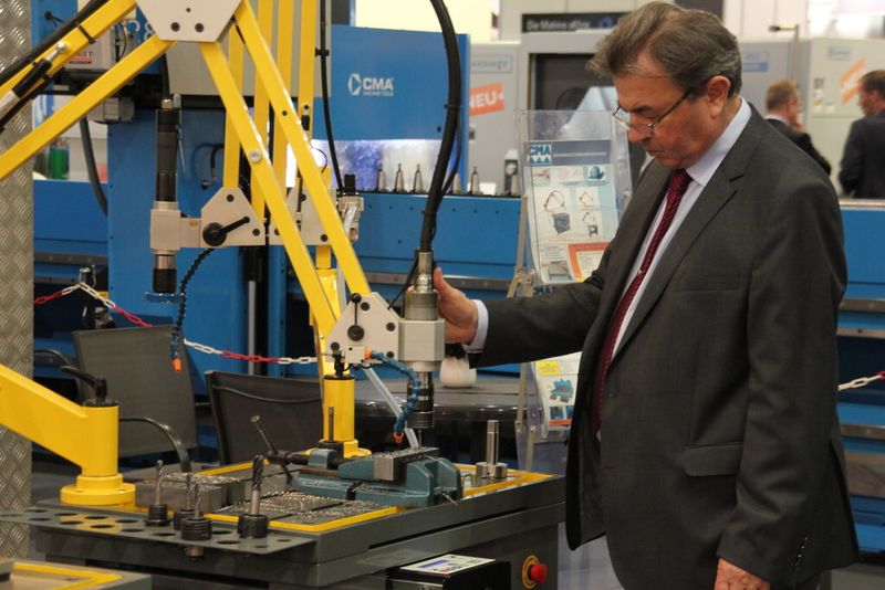 Impressionen von der Intec 2015 in Leipzig. (Sonnenberg)