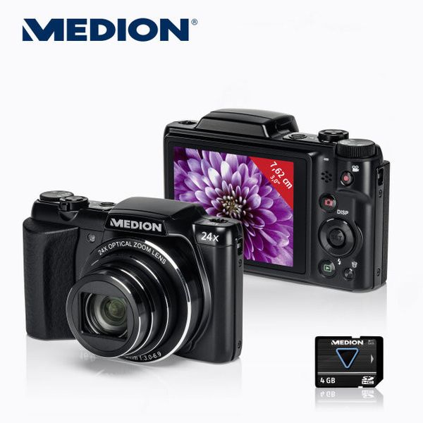 Die Digitalkamera Medion Life P44024 gibt es nur in den Nord-Filialen. (Bild: Aldi)