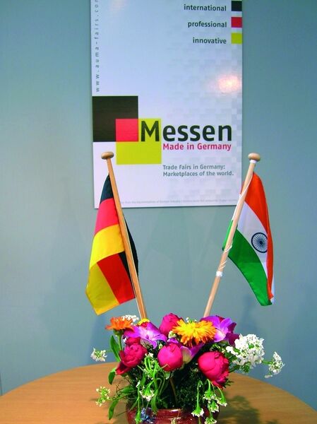 Messen made in Germany sin willkommen in Indien. Bild: Verfasser (Archiv: Vogel Business Media)