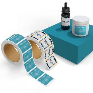 So können die individuell gestaltbaren Etiketten aussehen, die Packex jetzt auch im Sortiment hat.(Bild:  Packex)