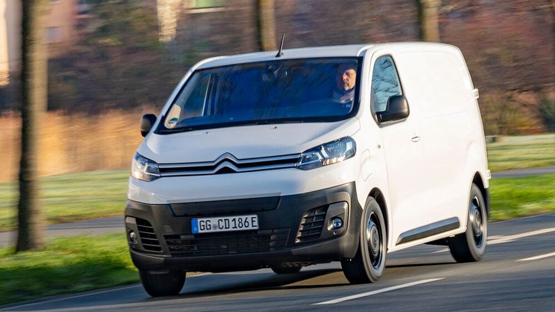 Der E-Jumpy wird wie der Peugeot E-Expert mit zwei Batteriegrößen angeboten. (Bild: Citroën)