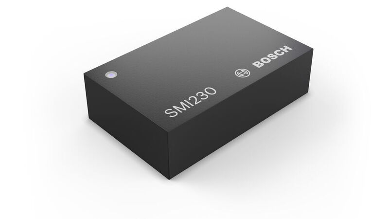 The Bosch SMI230 inertial sensor provides improved reliability of navigation systems. (Bosch)