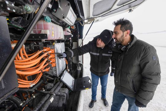 Der Fokus der Tests lag auf den Hochvoltsystemen und elektrischen Antrieben.(Bild:  Bulent Camci)
