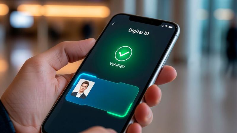 So oder so ähnlich könnte es in naher Zukunft aussehen, wenn sich jemand gegenüber einer staatlichen Stelle ausweisen muss. Die Integration der EUDI-Wallet in die tägliche Lebensrealität vieler Bürgerinnen und Bürger – Stichwort Smartphone – soll zum Jahreswechsel 2026/27 vollzogen werden.(Bild: ©  Ada - stock.adobe.com)