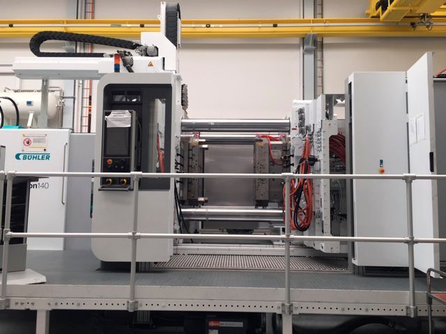 Die erstmals auf der GIFA präsentierte Druckgiessmaschine Fusion, die durch ein modulares Konzept sowohl  als Basismaschine als auch im Performance-Bereich eingesetzt werden kann. (Susanne Reinshagen)