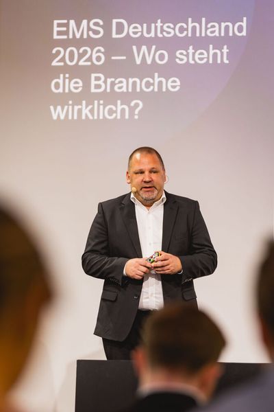 Impressionen vom 24. Würzburger EMS-Tag: Im Mittelpunkt standen aktuelle Branchenthemen, praxisnahe Impulse und insbesondere der persönliche Austausch innerhalb der EMS-Community. (Bild: Stefan Bausewein)