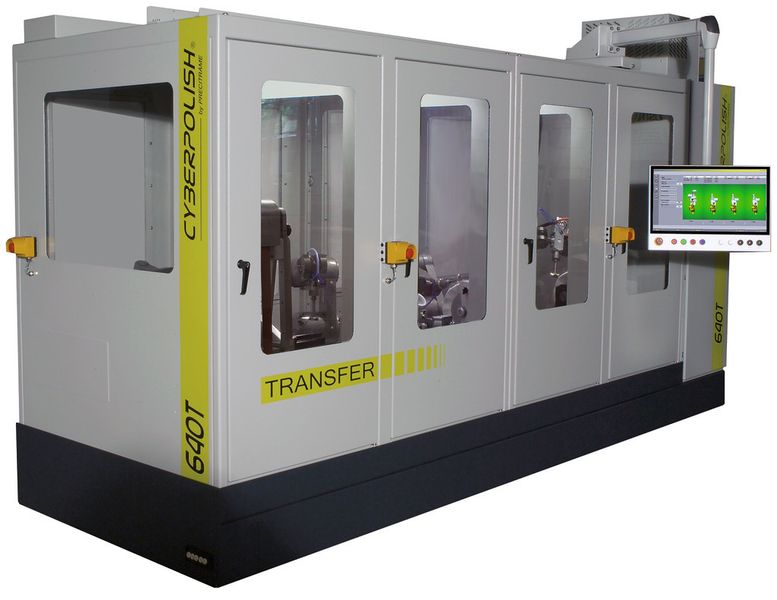 La machine transfert Cyberpolish 640T. (Image: Precitrame)