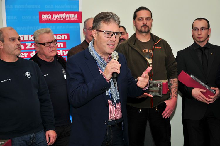 Rudolf Angerer, ZDK-Experte für die Berufsweltmeisterschaften „World Skills“ und ehemaliger Berufsweltmeister, war bei dem Wettbewerb als Talentscout unterwegs. (Foto: Schmidt)