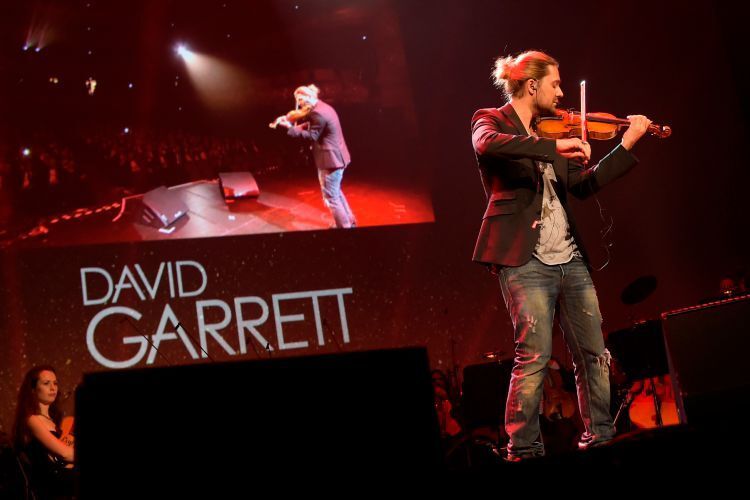 Auch Star-Violinist David Garrett spielte für die Audi-Preisträger. (Foto: Audi)
