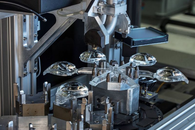 Inspektion der Linsen. (Bild: ZKW)