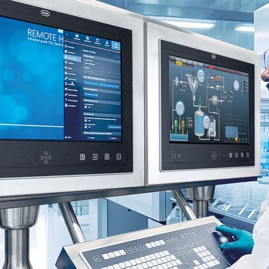 Die neuen Multimonitor- oder Keyboard-Sharing-Lösungen optimieren Produktiosprozesse. (Bild: R. Stahl)