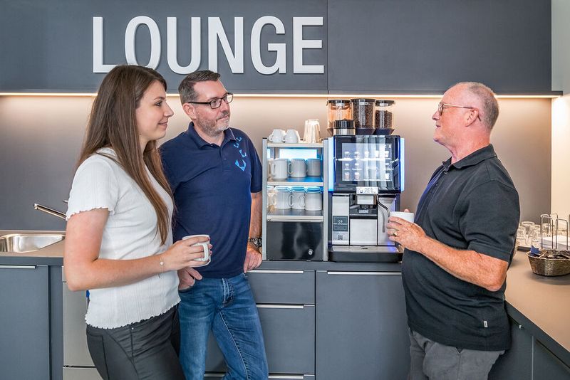 Das große Schulungszentrum von Schubert in Crailsheim bietet während der Kurse auch Möglichkeiten zum weiteren Austausch.  (Bild: Gerhard Schubert GmbH)