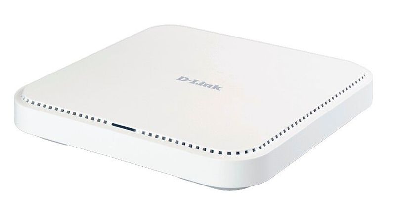 Der DAP-E3620 stellt neben dem 2,5-Gigabit-Uplink vier Gigabit-Ports bereit. Einer davon versorgt ein angeschlossenes Endgerät per PoE.(Bild:  D-Link)