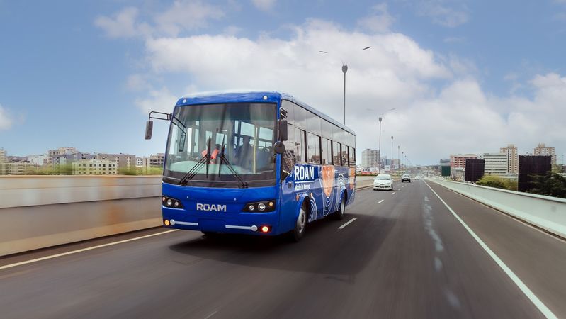 Das kenianische Unternehmen Roam stellt elektrisch angetriebene Busse her.(Bild:  Roam)