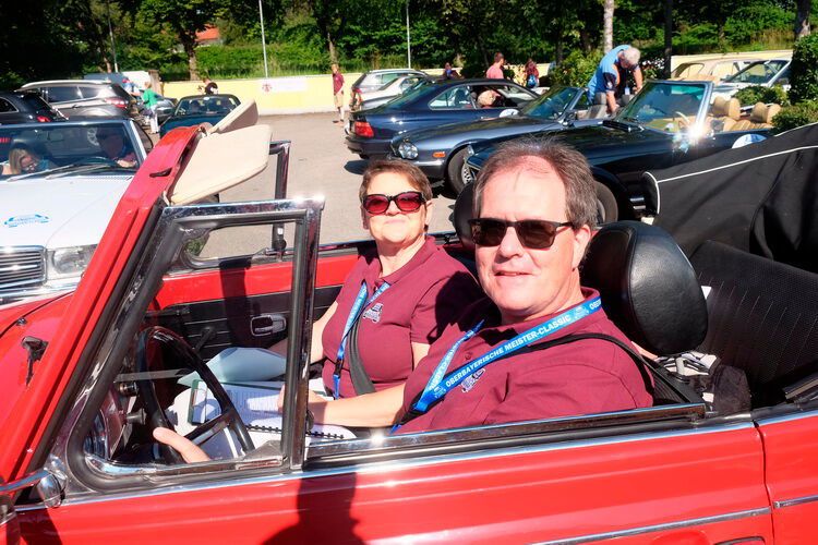 Andrea und Andreas Brachem von der Kfz-Innung München und Oberbayern. (Holger Zietz)