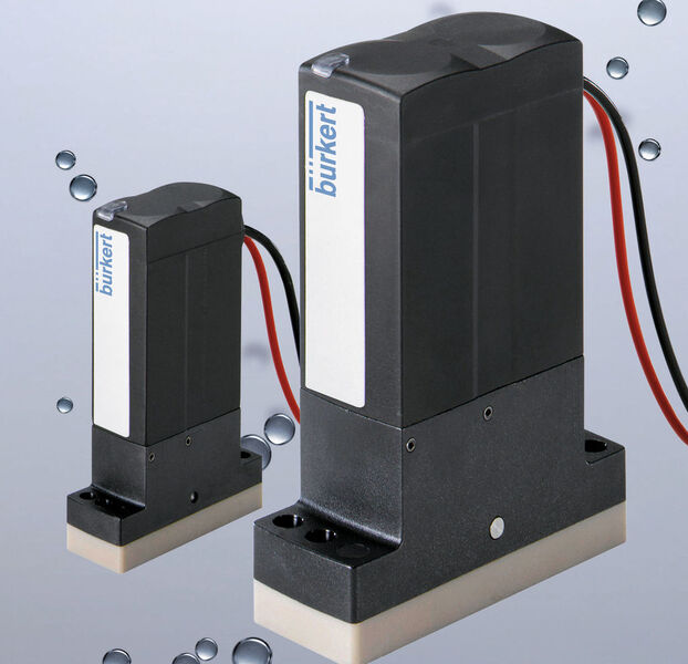 TwinPower type 6624 and 6626 miniature solenoid valves are winners thanks to their combination of high actuator power with compact design.  (Picture: Bürkert)