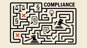 KI kann als Enabler für effektive Compliance und Governance dienen, indem sie die Automatisierung von Risikoanalysen und Richtlinienentwicklungen unterstützt und somit die Herausforderungen der rasant wachsenden KI-Regulierungen in praktikable Lösungen umwandelt. (Bild: Dall-E / Vogel IT-Medien GmbH / KI-generiert)