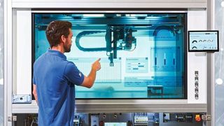 Bosch Rexroth verbindet reale Komponenten und Systeme durchgängig mit Software zu kompletten Lösungen. (Bosch Rexroth)