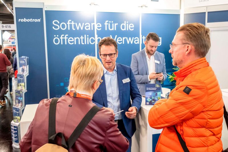 Weitere Digitalisierungslösungen: Software für die öffentliche Verwaltung,... (©NürnbergMesse / Thomas Geiger)