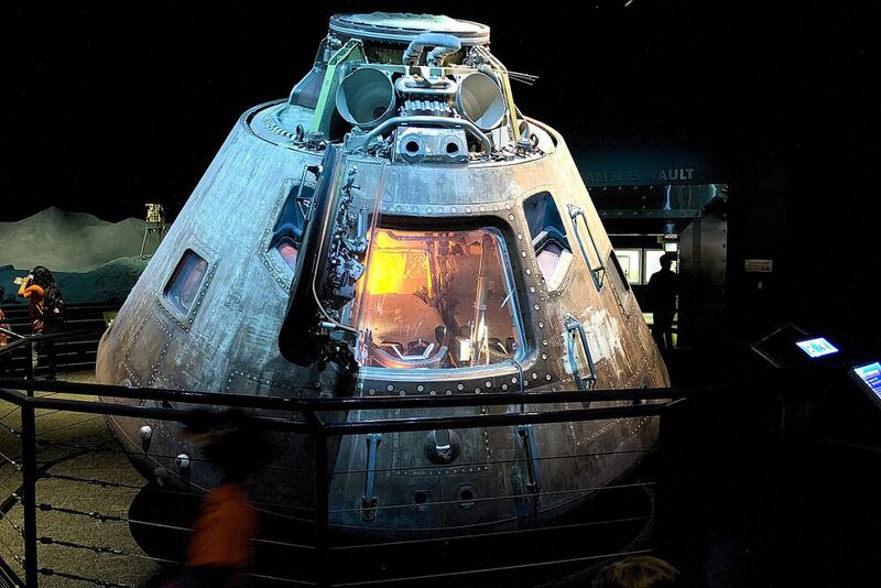 Das Kommandomodul von Apollo 17, das während der Mission im Mondorbit flog. (Bild: Nasa)