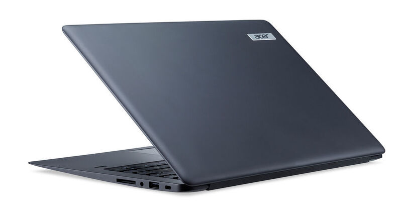 Acer gibt für das Travelmate X3 ein Gewicht von 1,58 kg an. Das Notebook soll bis zu 10 Stunden mit Akkustrom laufen. (Acer)