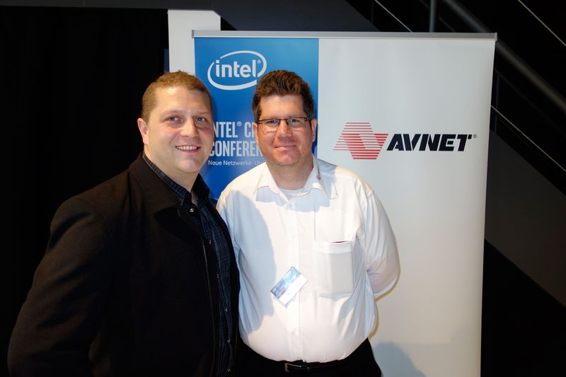 (l.) Sebastian Obermeier und Christian Riedel, AVNET (Bild: IT-BUSINESS)