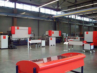 Im Vorführzentrum können sich Bystronic-Kunden über technische Merkmale der Maschinen informieren. (Archiv: Vogel Business Media)