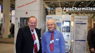 Geschäftsleiter Robert Häusler zieht eine durchwegs erfreuliche Bilanz aus der diesjährigen Prodex-Präsenz, denn die Auftragsbücher seiner Kunden füllen sich.  (Bild: Böhm)