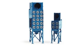 Die Form bestimmt die Leistung: Die neuen Downflo Evolution Entstaubungsanlagen (DFE) mit „Triagonal“-Filterpatronen (Bild: Donaldson)