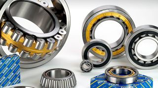 Das Bild zeigt die unterschiedlichen Wälzlagertypen von NKE. (Hartwig Zoegl/NKE)