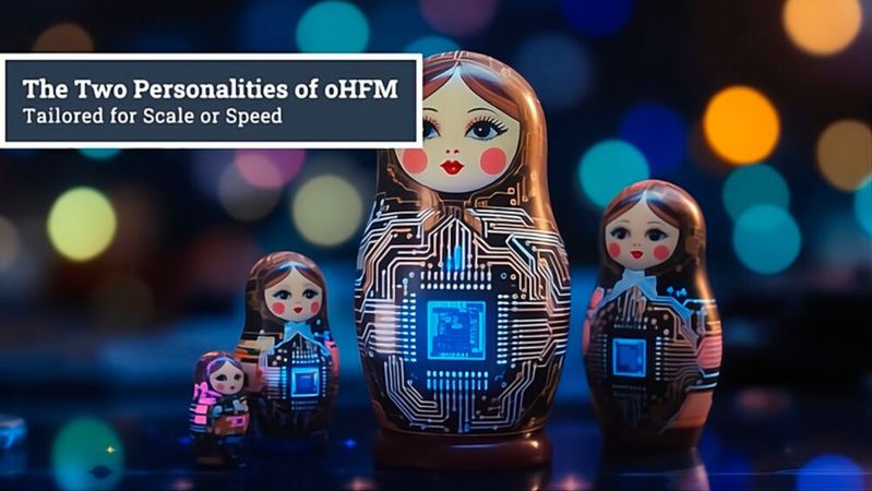 Optimiert auf Skalierung oder Geschwindigkeit: Die SGET hat den offenen Standard oHFM für FPGA-Module in zwei Varianten vorgestellt.(Bild:  SGET (Screencast / Screenshot))