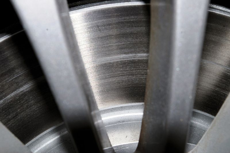 Mit «X-Tec Eco» beschichtete Bremsscheibe nach fünf Bremsungen (aus 5 km/h). (Bild: Nano-X)