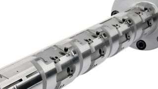 Reihenbohrstange mit asymmetrischer Grundform für die Feinbearbeitung von Kurbelwellen-Lagergassen. (Bild: Kennametal)